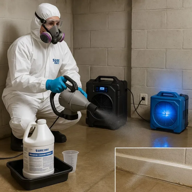 Sanitization and Odor Removal process in Winchester, TN