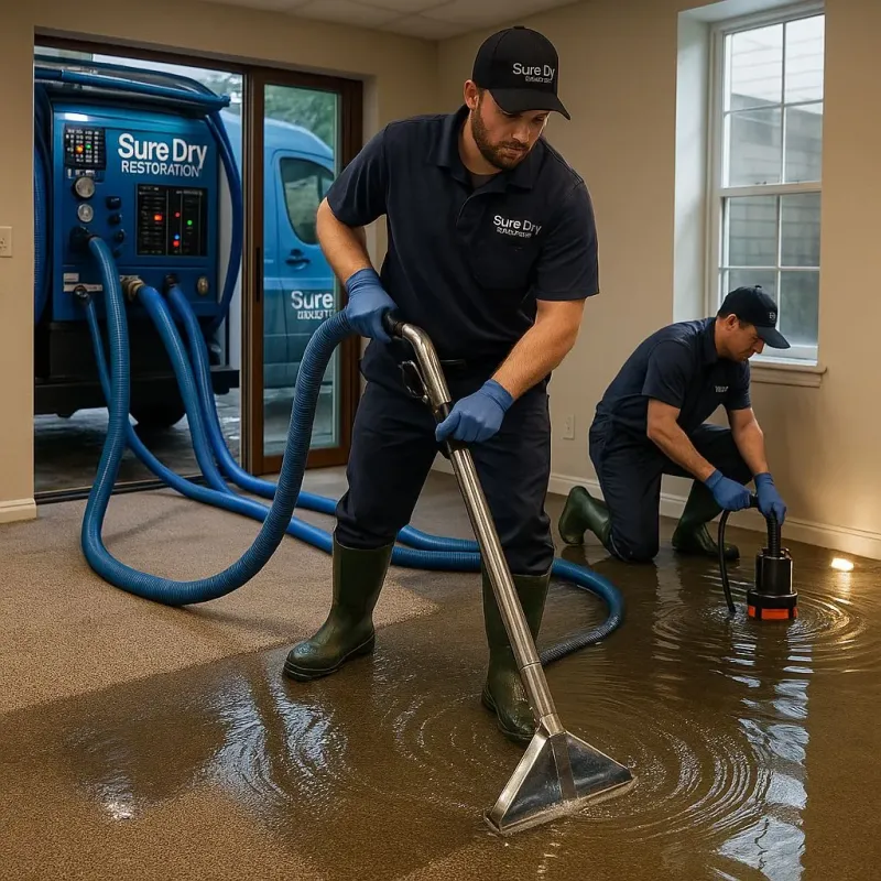 Water Extraction and Removal process in Winchester, TN